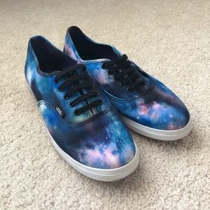Vans Authentic Lo Pro Cosmic Galaxy Print Sneakers